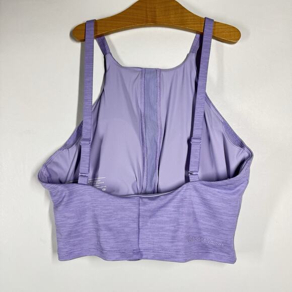 Outdoor Voices Tech Sweat Criss Cross Wisteria Purple Size XS Adjustable - Picture 6 of 7